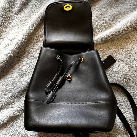 Coach Leather backpack - Picture 4 of 9